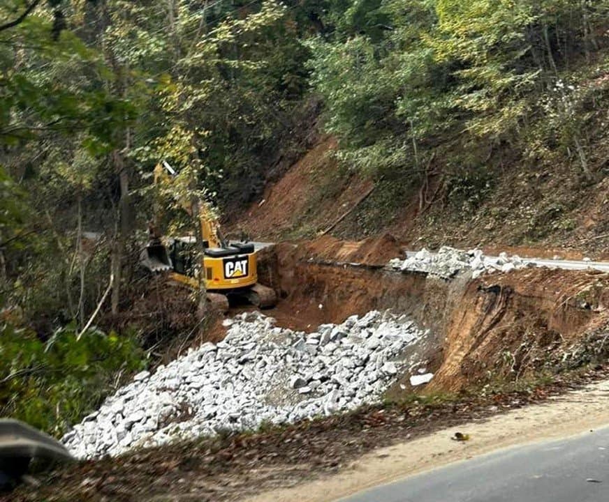 Road repairs underway after severe flooding